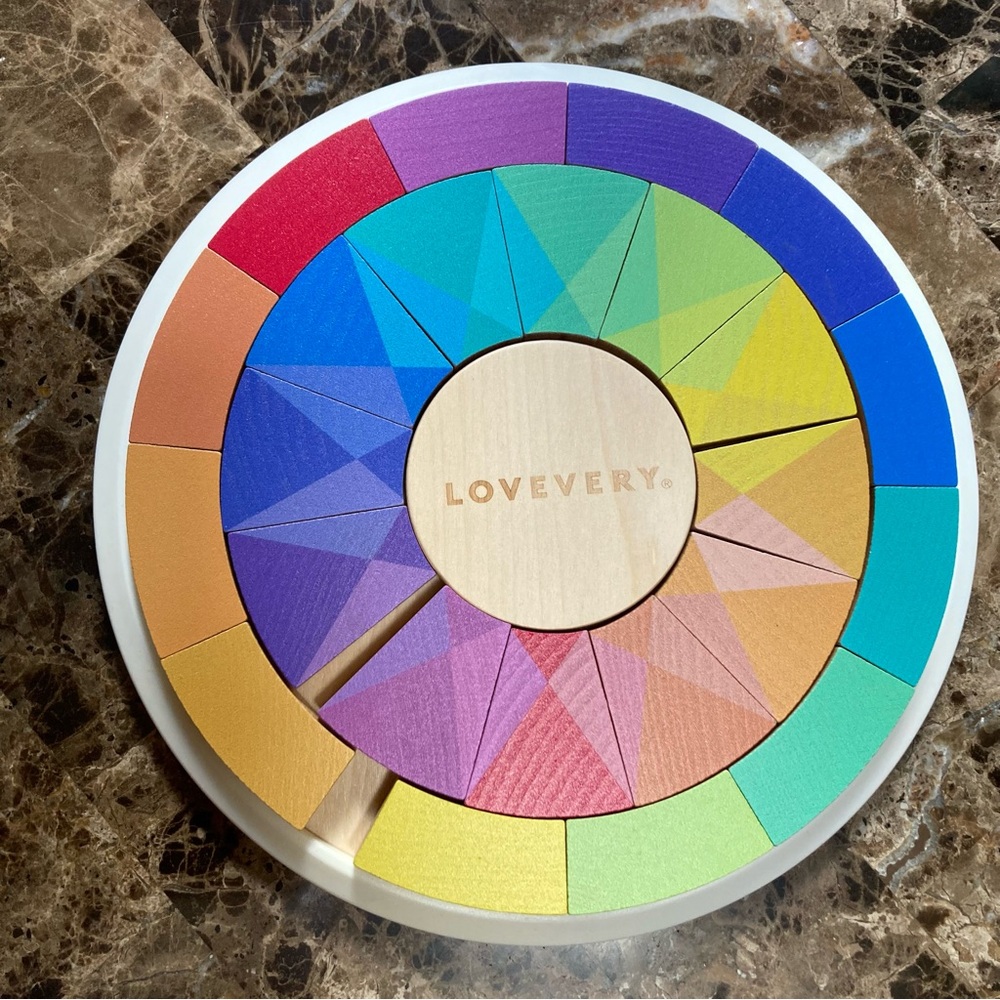 Colorful Wooden Puzzle by Lovevery